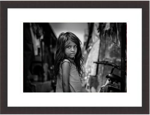 kid Framed Print